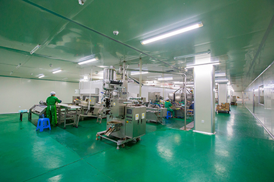 灌縣老媽串串香底料生產(chǎn)車(chē)間